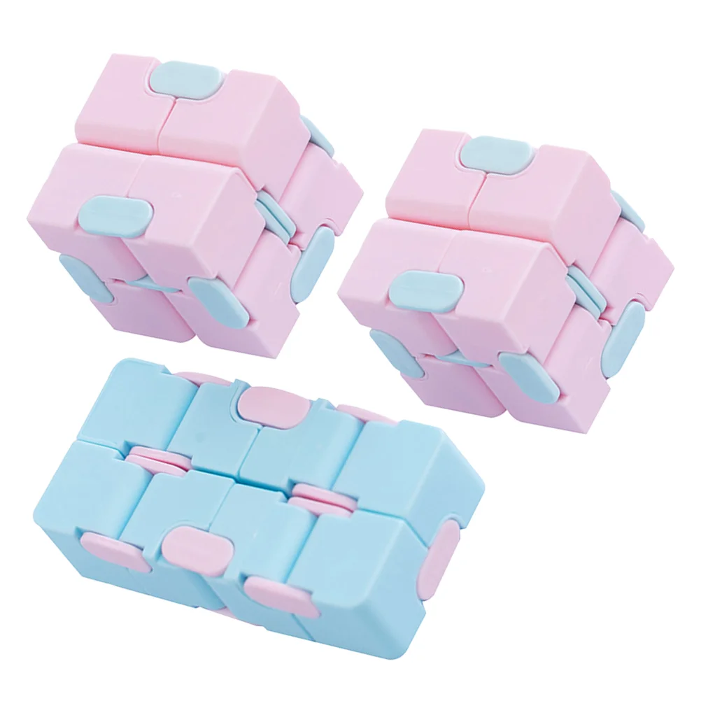 

3pcs Infinite Cube Creative Cube Anxiety Relief Plaything for Kids Adults