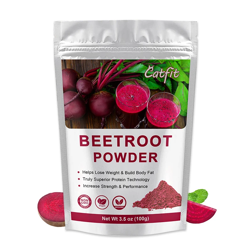 

Catfit Organic Beet Root extract Improve Energy &Stamina Increase Blood Flow Rich In Antioxidants Blood Pressure Supplement