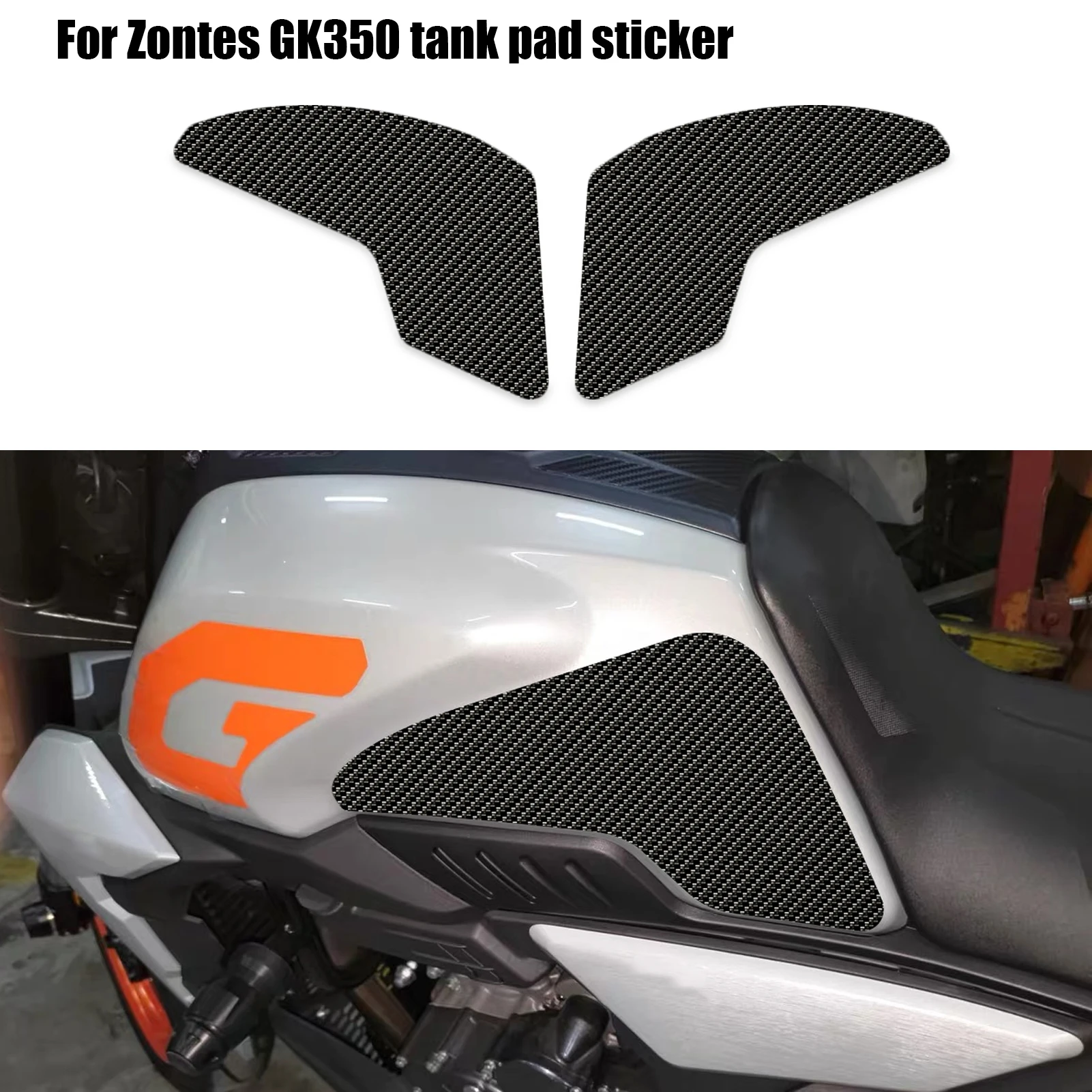 Противоскользящий наколенник для мотоцикла Zontes GK350 GK 350 ZT