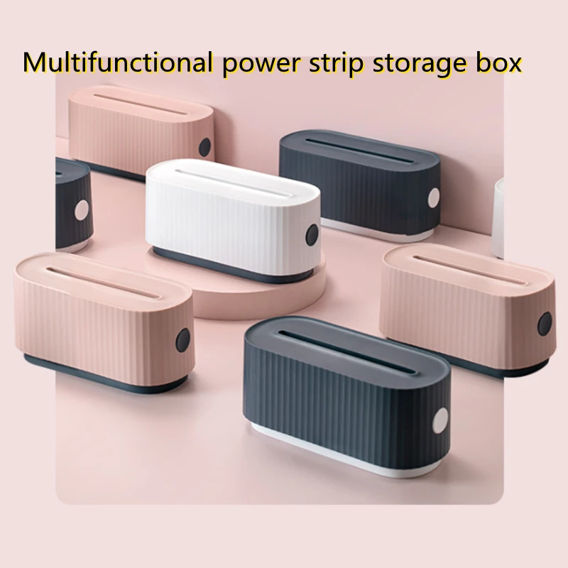 

Wire Storage Box, Power Cord Socket, Cable Management, Data Line Box, Charger Socket, Hub Box Desk Storage Desktop Storage