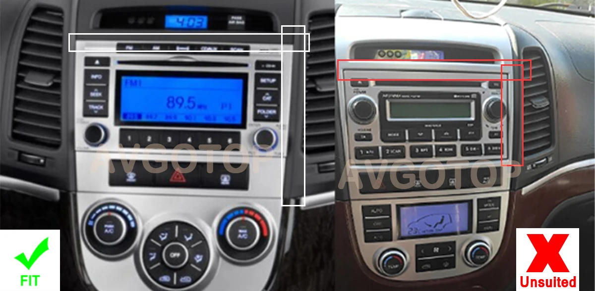 Автомобильный мультимедийный радиоприемник Android 12 для HYUNDAI SANTA FE 2007 2009 2011/ELANTRA 2000