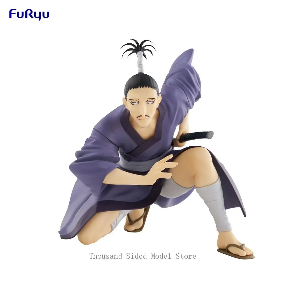 Фото Оригинальная фигурка FuRyu Noodle Stopper HUNTER x HUNTER Nobunaga Hazama, фигурка аниме, модель из ПВХ, Коллекционная игрушка для мальчика, 11 см №2