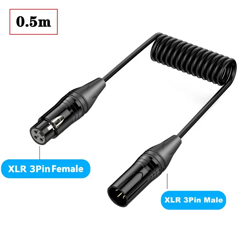 Чистая медь XLR 3-контактный аудиомикрофонный микшерный усилитель микшерная