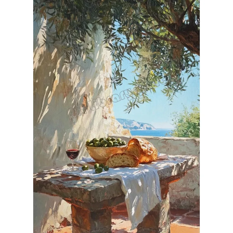 

Картина "Деревенский средиземноморский пейзаж"