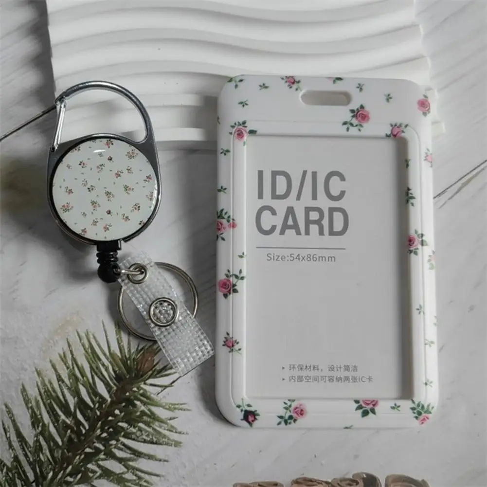 

Badge Holder 6 Styles Work Card Clip ABS Multipurpose Useful Retractable Badge Reel Name Tag Holder Decor