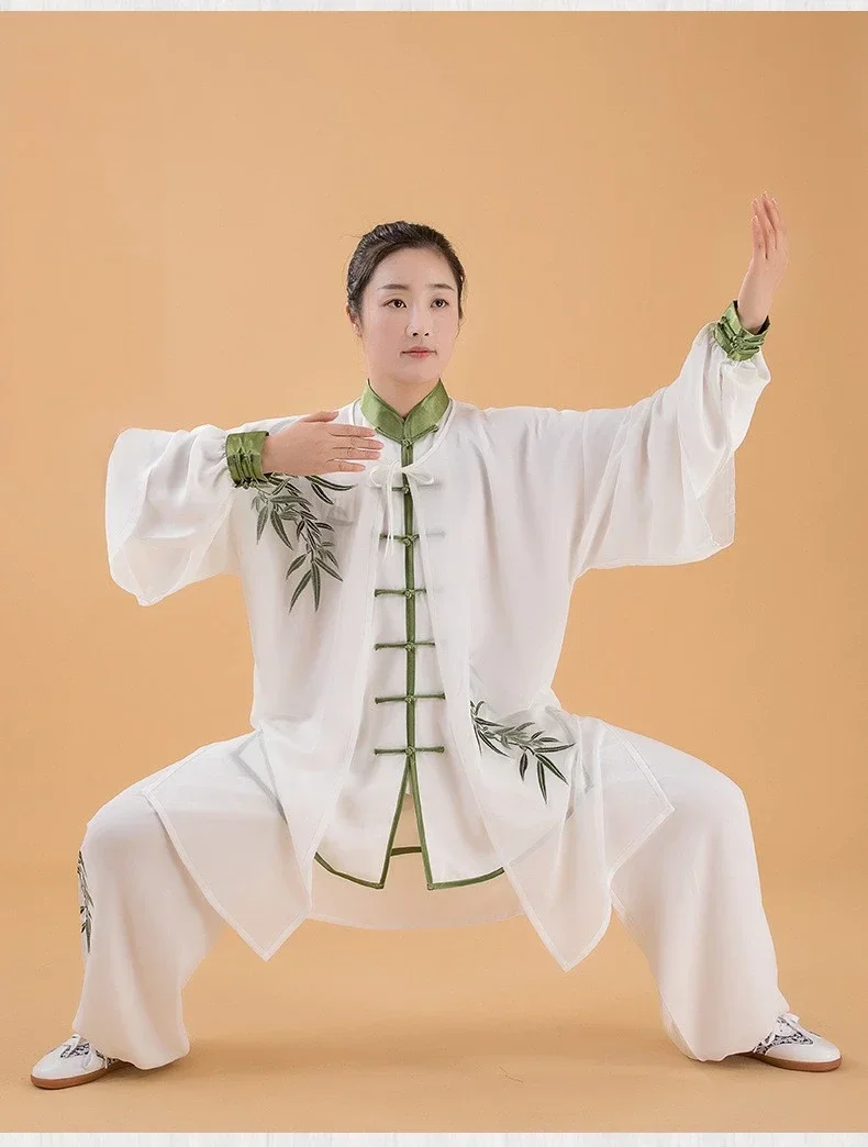 Унисекс Высококачественная Униформа Тай тайцзи кунг фу в японском стиле Одежда с