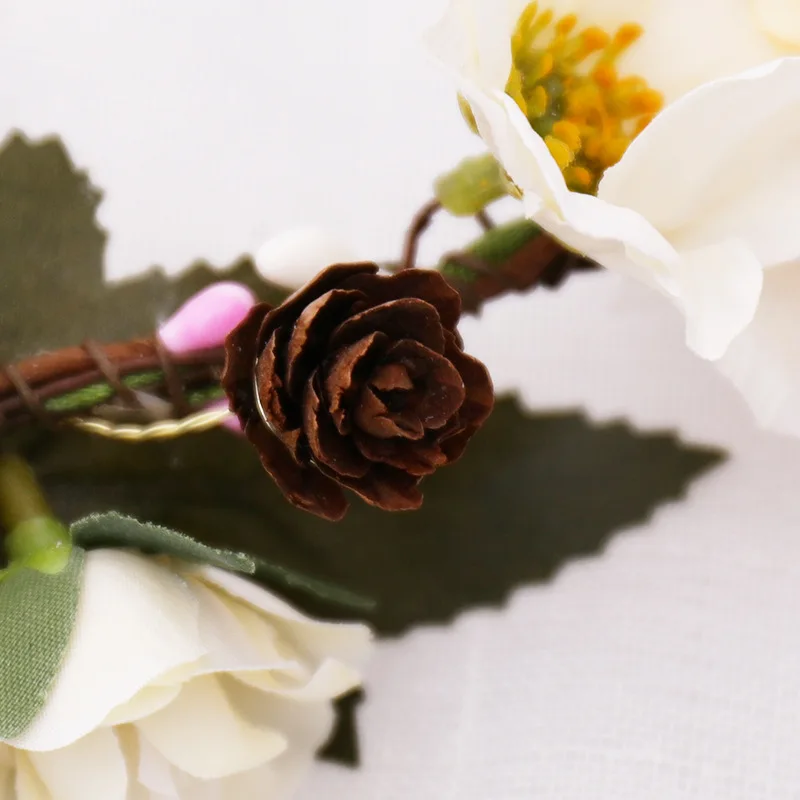 

Bridal wreath bridal bridesmaid wreath tiara wedding accessories