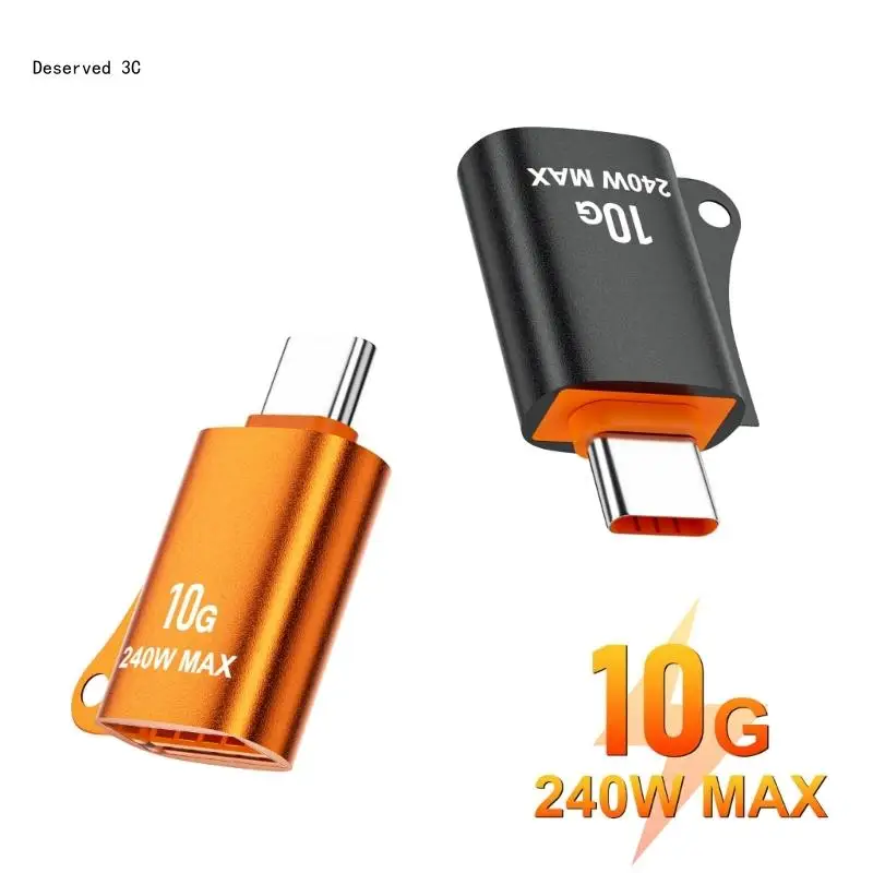 Высокоскоростной адаптер USB C к A OTG синхронизация и зарядка данных 10 Гбит/с для