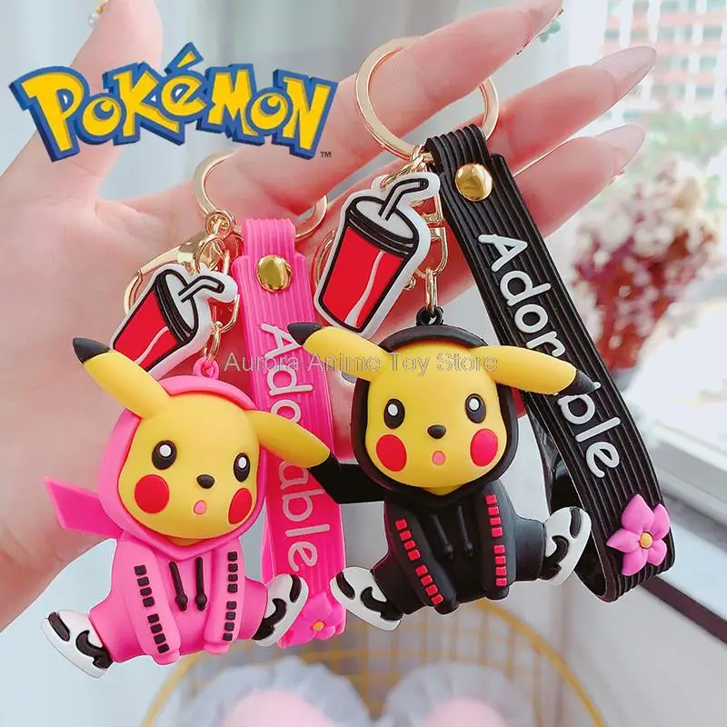 Аниме Покемон брелок Eevee Vaporeon Jolteon Flareon Ice Eon Umbreon зеркаon аниме Подвеска сумка