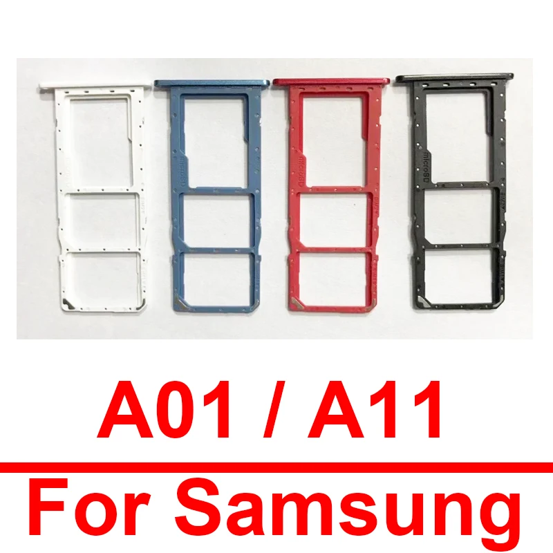 Адаптер слота для Sim-карты для Samsung A01 A11 A015 A015F A015G A015M A115 A115F A115M держатель SIM-карты Запасные части