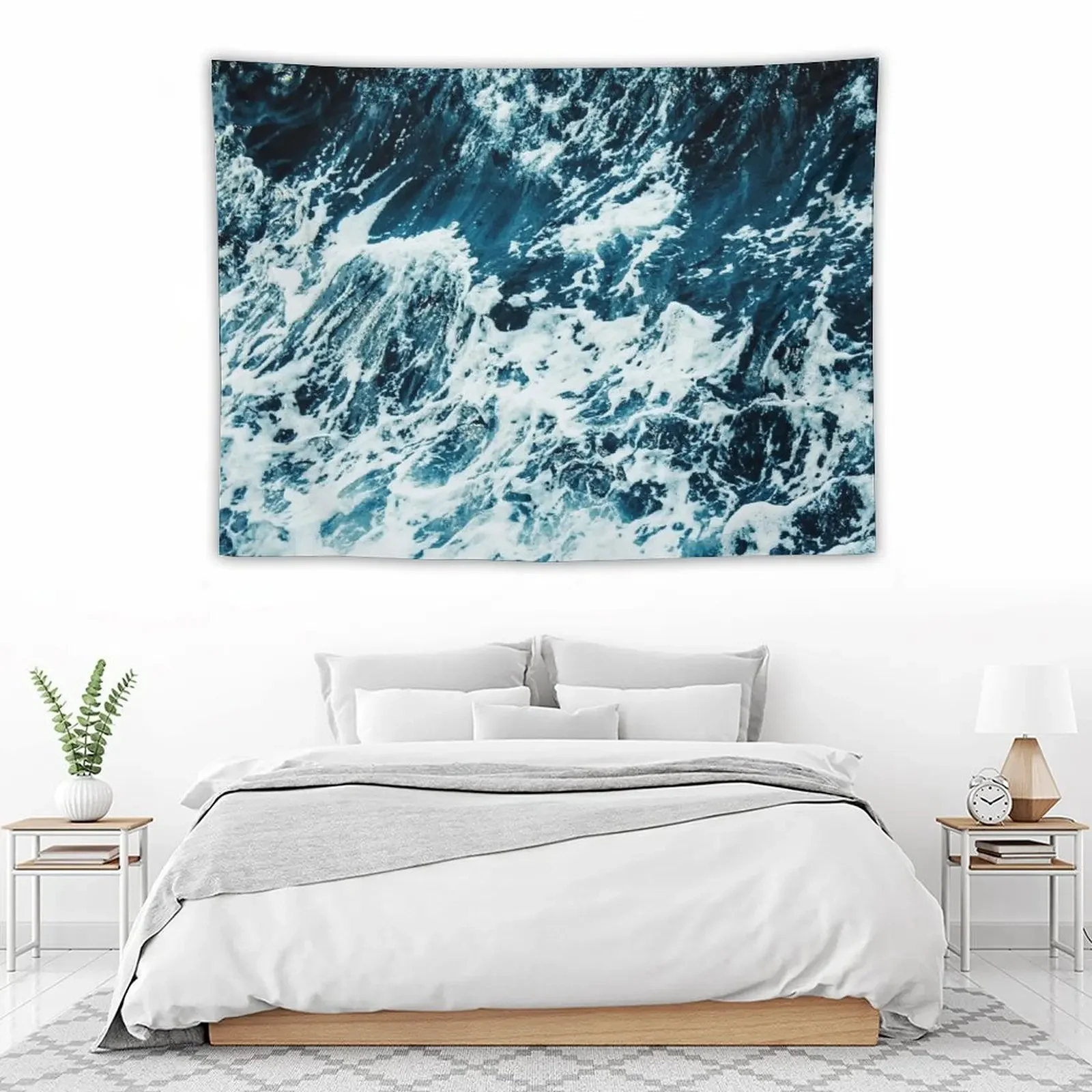 Непослушание-океанские волны картина текстура гобелен Смешные обои украшение