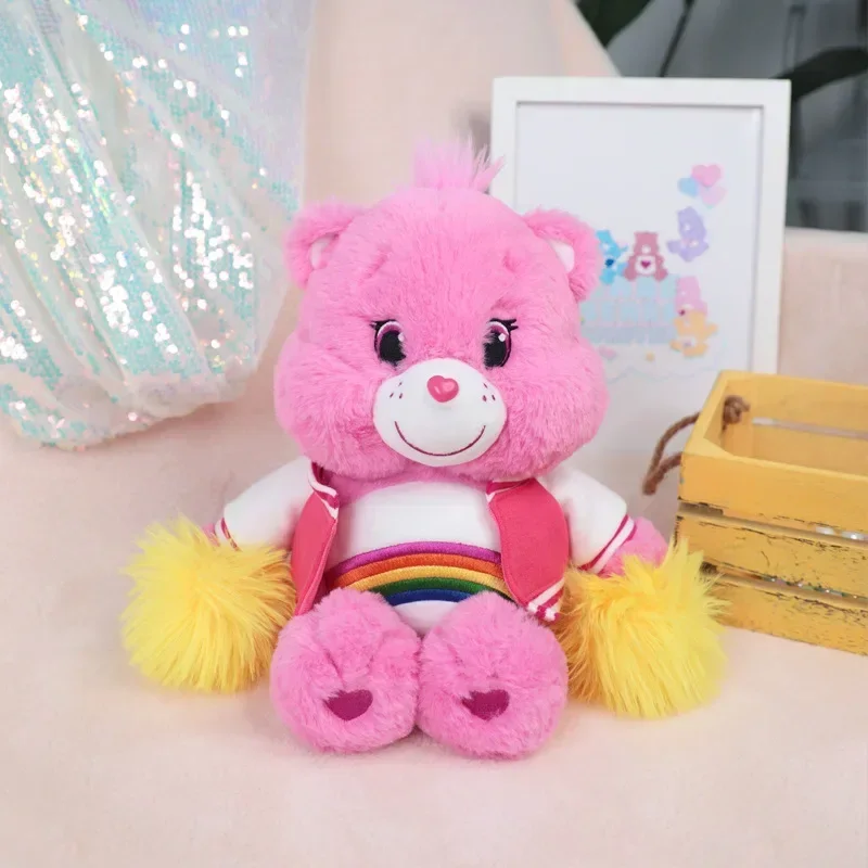 Новый 33 см Kawaii Аутентичные Carebears милые плюшевые игрушки кукла украшение комнаты
