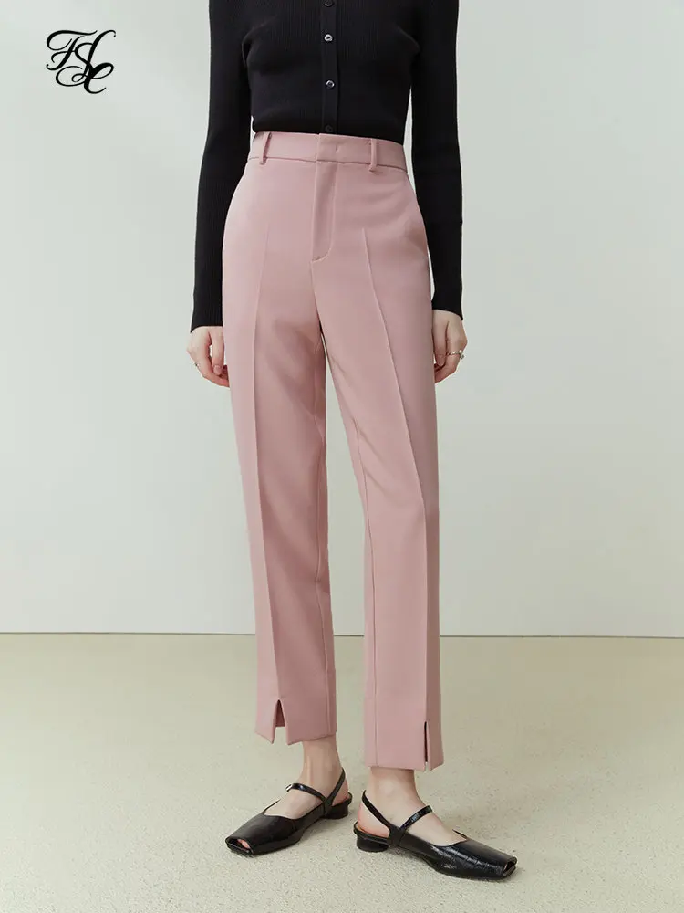 Buy FSLE Tapered Pants For Women Spring Dress 2023 New High-Waisted Suit Pants For Women 9-Point Casual Black Pants For Women on AliExpress - Апрельский топ товаров с Али