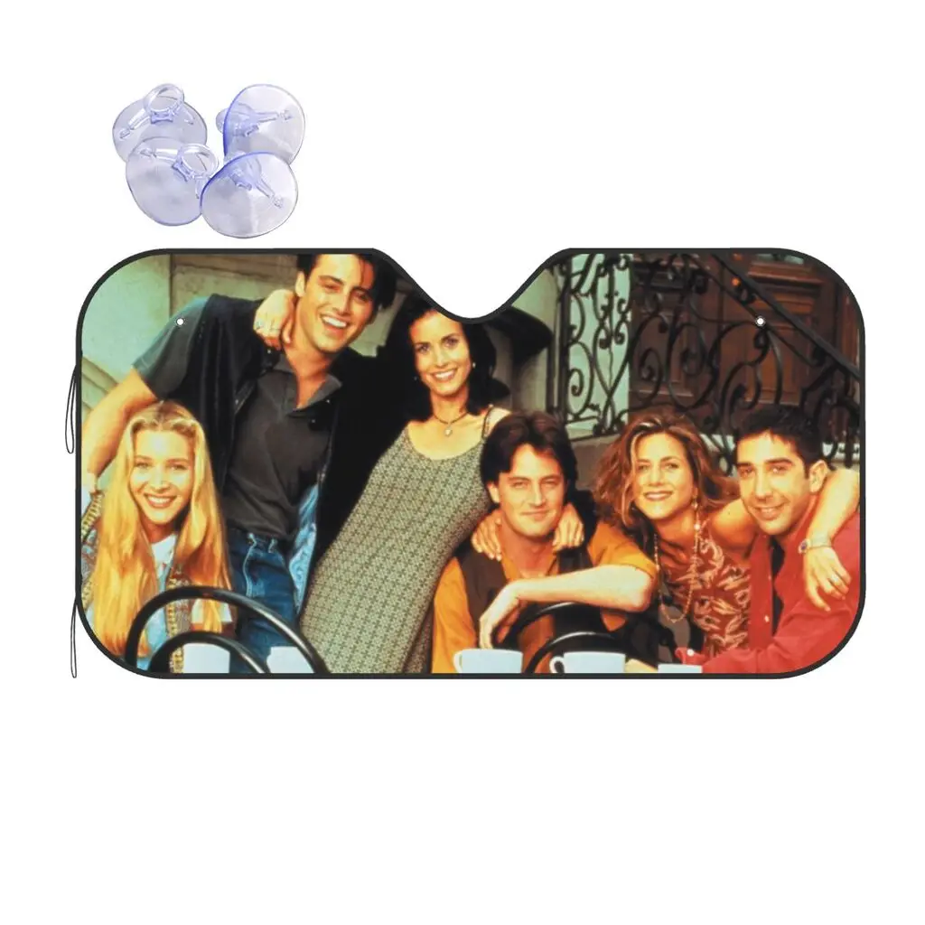 

Friends tv Show Windshield Sunshade for Car SUV Truck Foldable Uv Ray Reflector Front Window Sun Shade