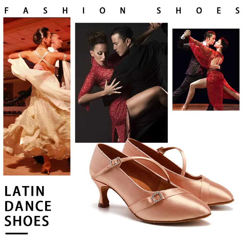 SWDZM Women Ballroom dance shoes Woman Party Modern Dancing Shoes Salsa Tango Latin dance shoes for Ladies Girls wholesale