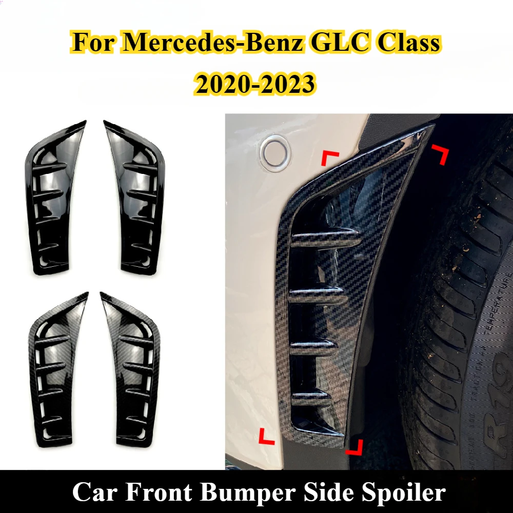 Для Mercedes Benz GLC Class GLC260 X253 C253 GLC300 2020-2023 передний бампер вентиляционная крышка