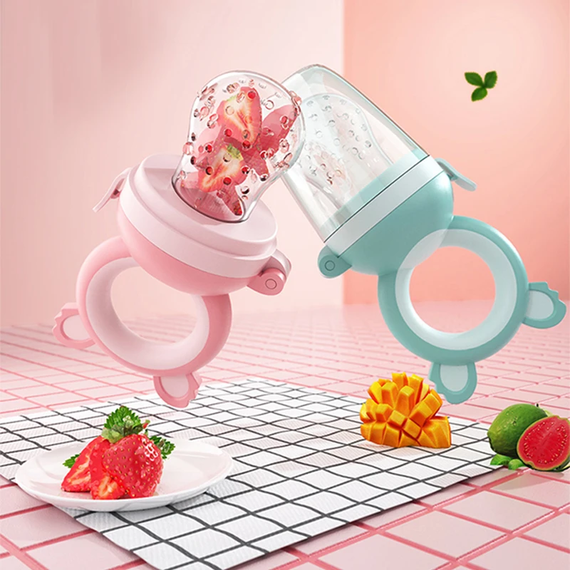 

Fresh Fruit Food Safe Baby Pacifiers Feeder Fruit feeding baby food container Pacifier Bottles Baby bottle Kid Fruit Nipple Teat