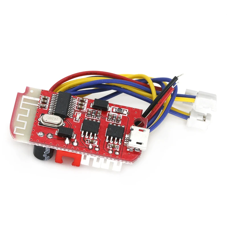 Плата цифрового усилителя звука DC 3 7 в 5 В Вт двойная плата DIY Bluetooth динамик