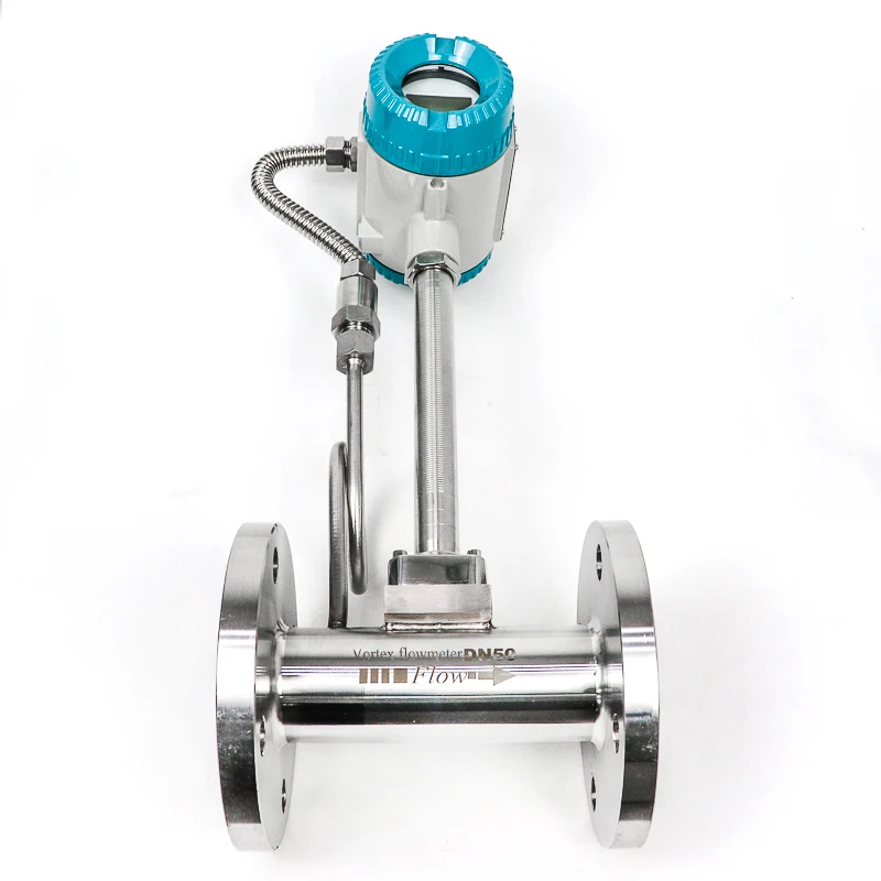 

High Temperature Superheated Vapor Vortex Flow Meter DN 150 Pipeline Flange Connection