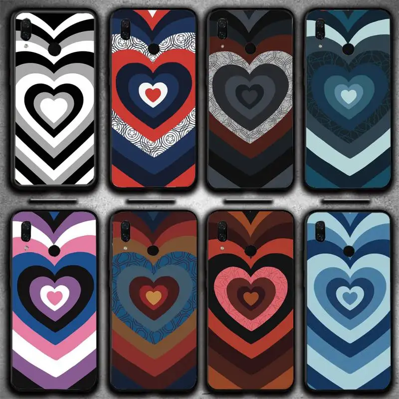 

Latte Love Heart Phone Case For Xiaomi Mi 11 10 A2 A2lite A1 9 9SE 8Lite 8explorer F1 Poco M3 X3 Pro Fundas Cove