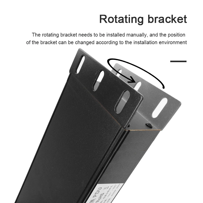 8 Way C13 розетка PDU 4000 Вт высокомощный выходной удлинитель для сетевого шкафа