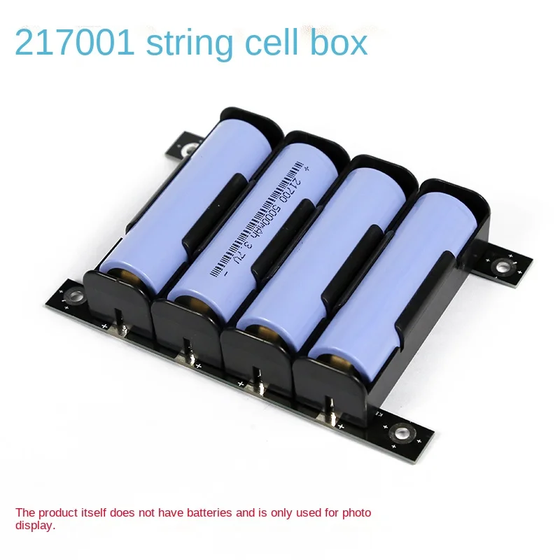 

21700 battery box battery pack 4 string welding-free battery box 3.7v battery pack protection board