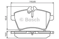 

BOSCH 0986494263 BRAKE ON BALATASI W204 0714 S204 0714 C204 11 C218 1117 2178 1417 W212 0915 C207 0916 KAMPANYALI (.)
