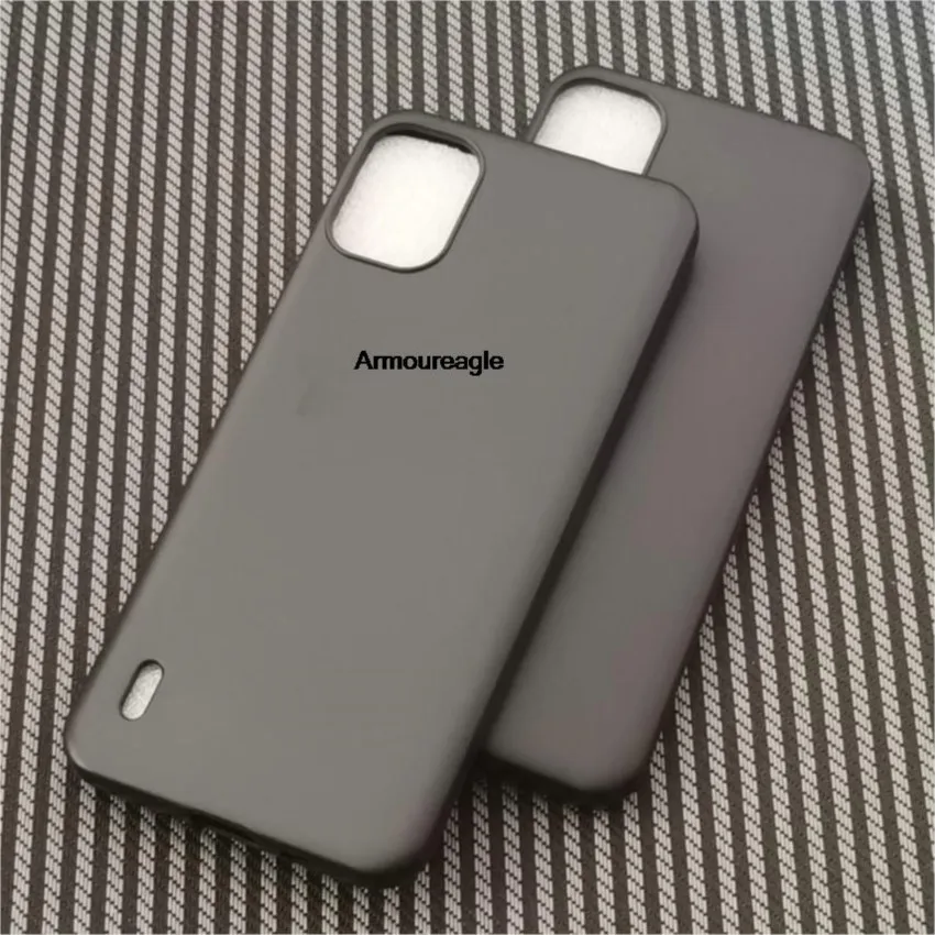 Тонкий мягкий противоударный матовый защитный чехол из ТПУ для Nokia c12 plus c12plus pro