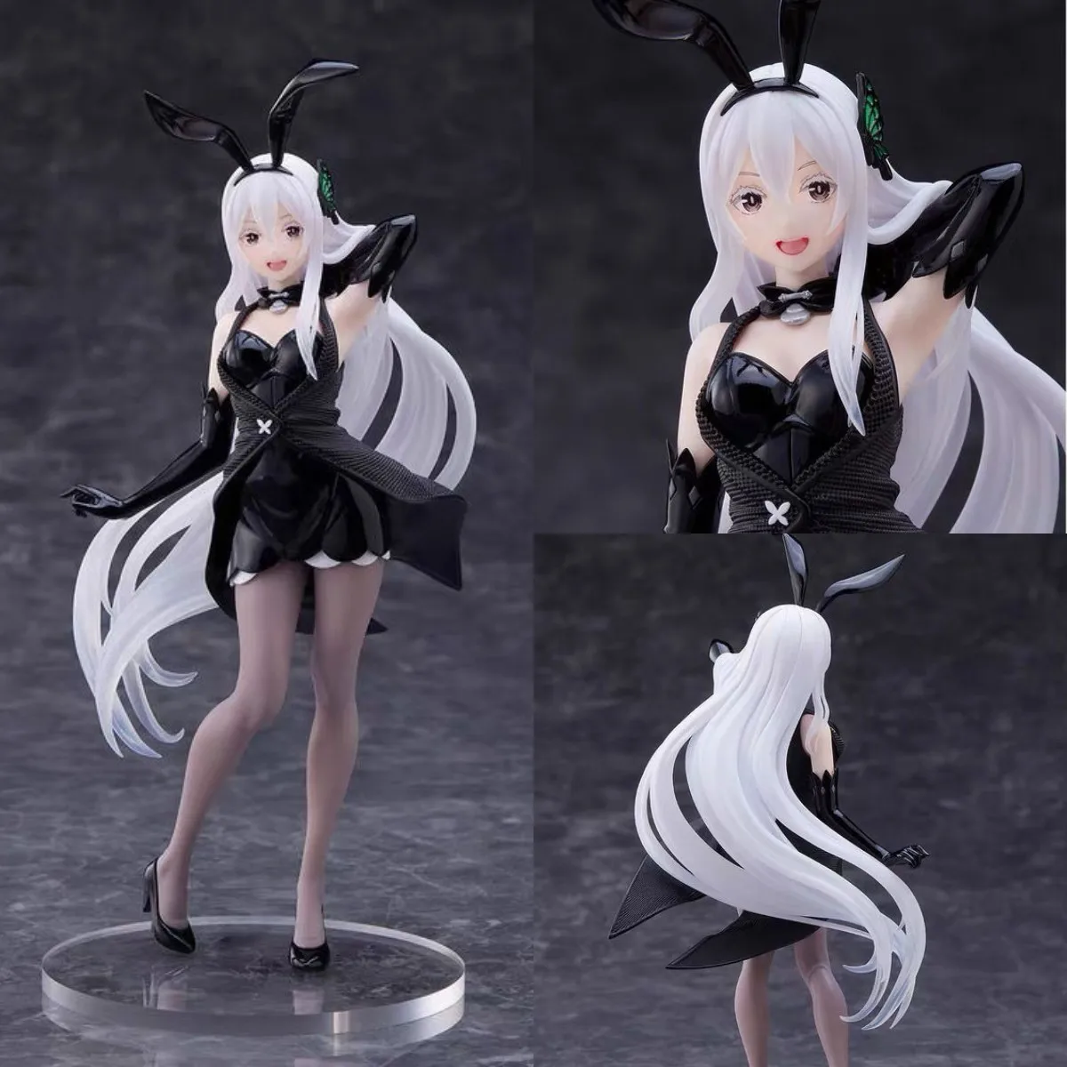 

18cm Re Zero Starting Life In Another World From Zero Echidna Bunny Action Figure Cheongsam Collectible Model Doll Toys For Kids