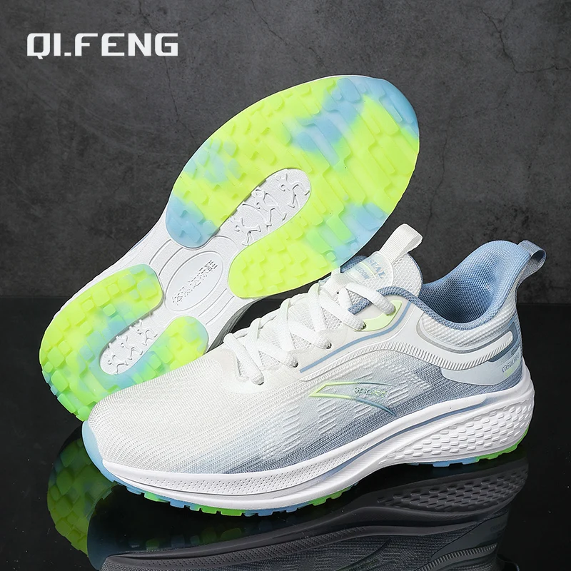 Кроссовки мужские и женские сетчатые Дышащие Беговые кроссовки для улицы