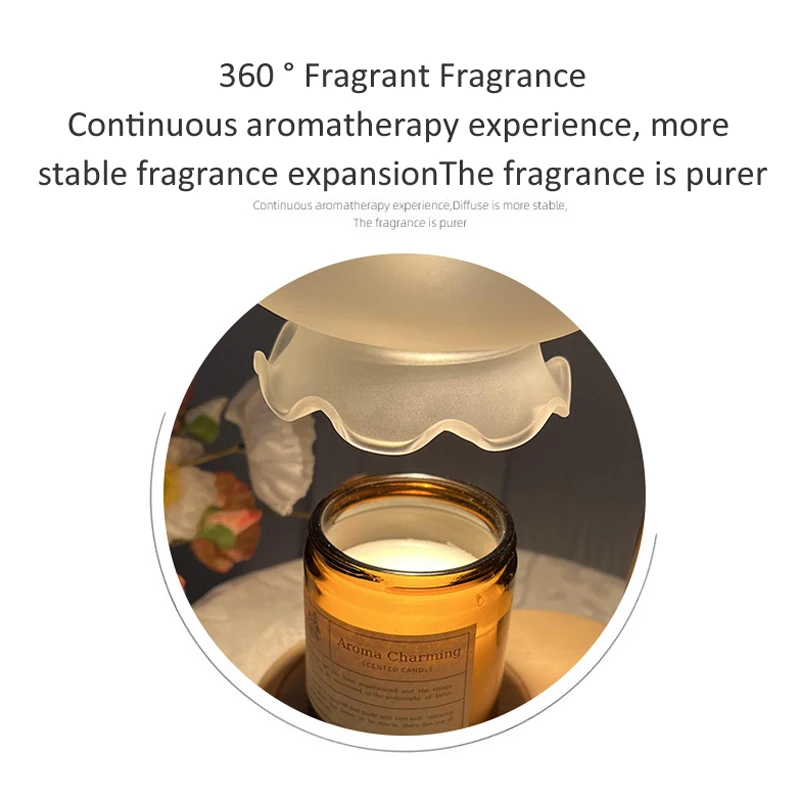 Лампа с подогревом воска ароматная лампа для благовоний спальни романтическая