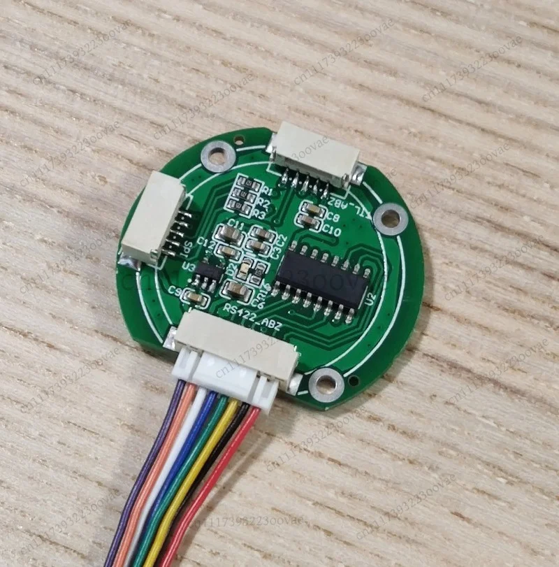Фото Магнитный энкодер Df TLE5012B, высокоточный 15-битный угловой датчик с интерфейсами ABZ SPI RS422 для системы управления движением. №1