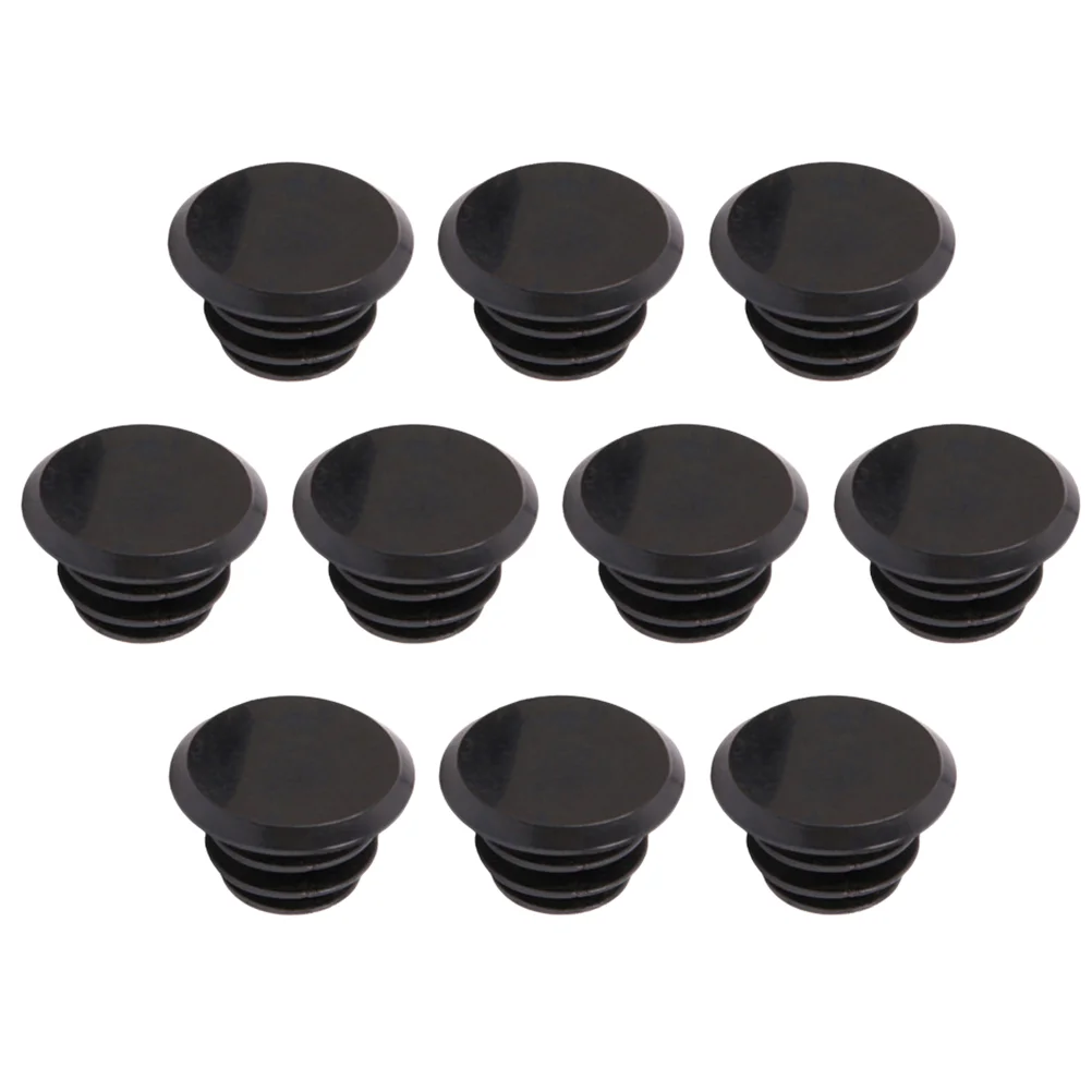 

30pcs Mountain Bike MTB Road Handlebar End Plugs Handlebar Caps Handle Grip Bar End Stoppers (Black)