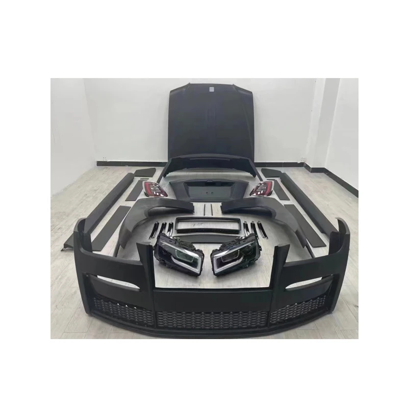 

Upgrade For Rolls Royce Ghost to 4th Generation Headlight Front Bumper Hood Tail Light