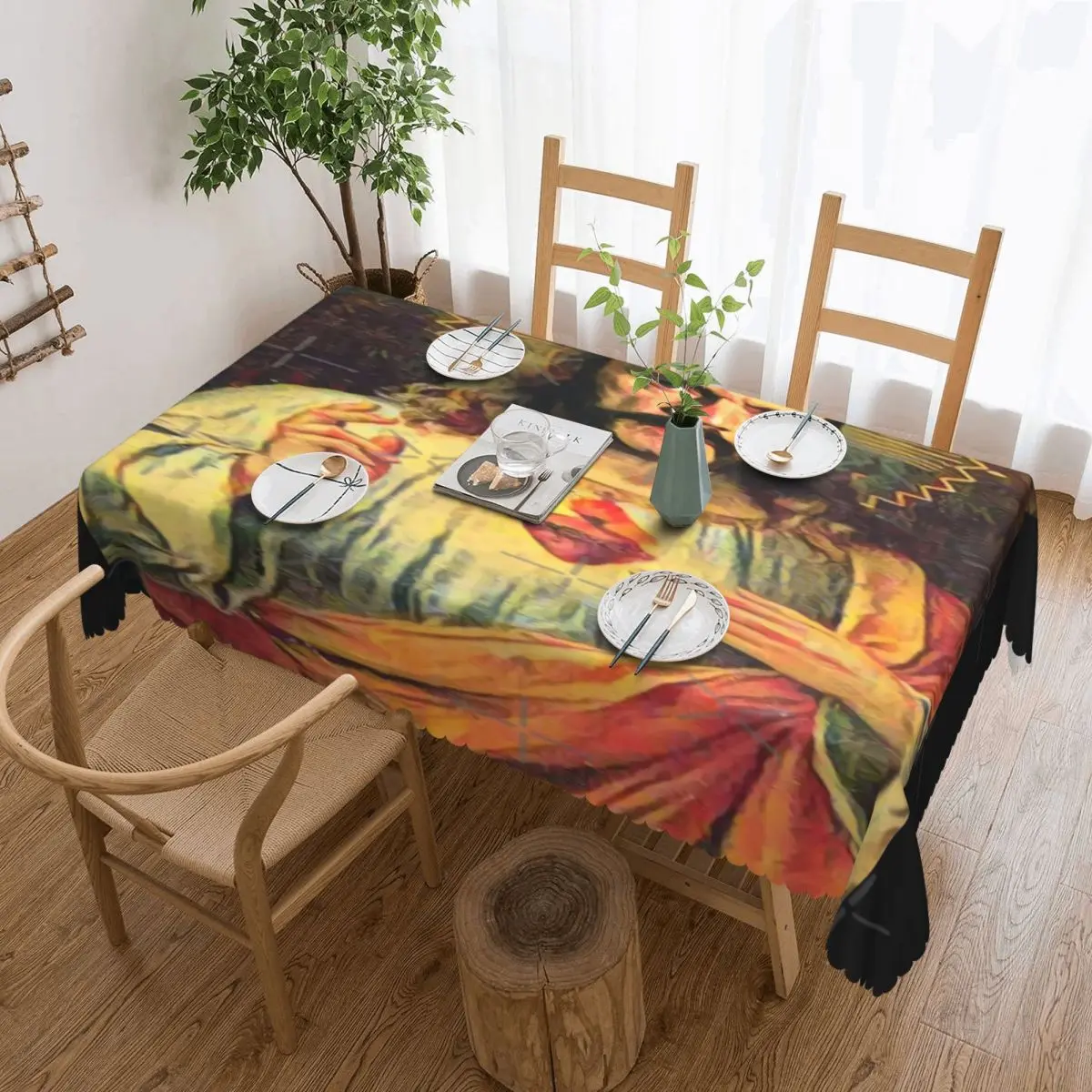 

Saint Lemmy Tablecloth 54x72in soft Home Decor Great Gift