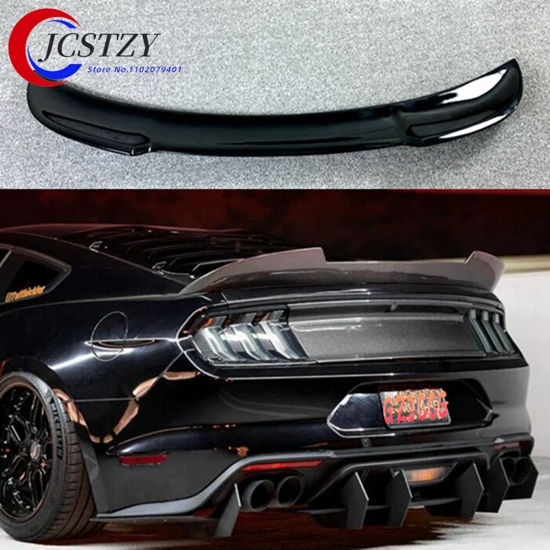 

High quality carbon fiber / FRP rear wing torso lip spoiler for Ford Mustang 2015 2016 2017