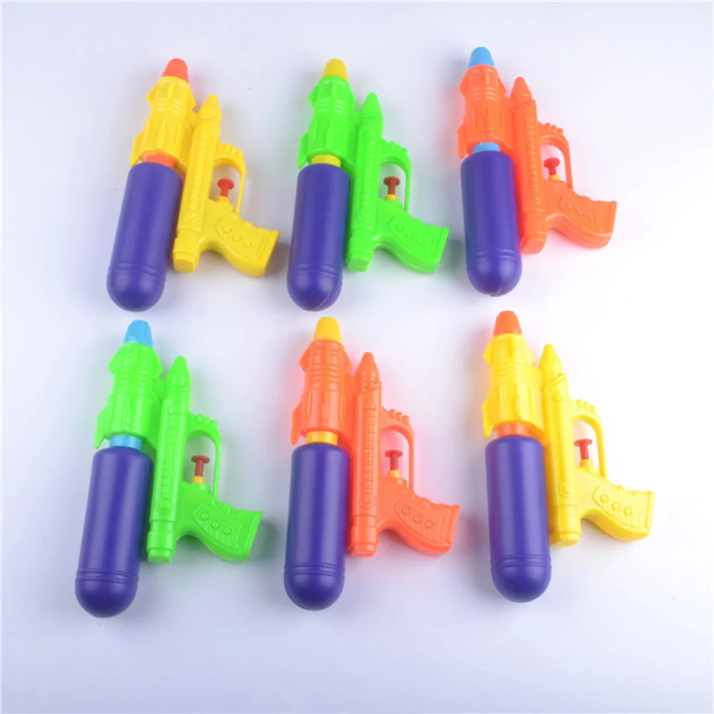 6 шт. мини-водная пластиковая игрушка для шутера летняя бассейна пляжная детей