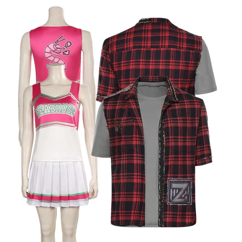 Костюм для косплея Эддисона футболка пальто платье чарлидинга жилет юбка наряды