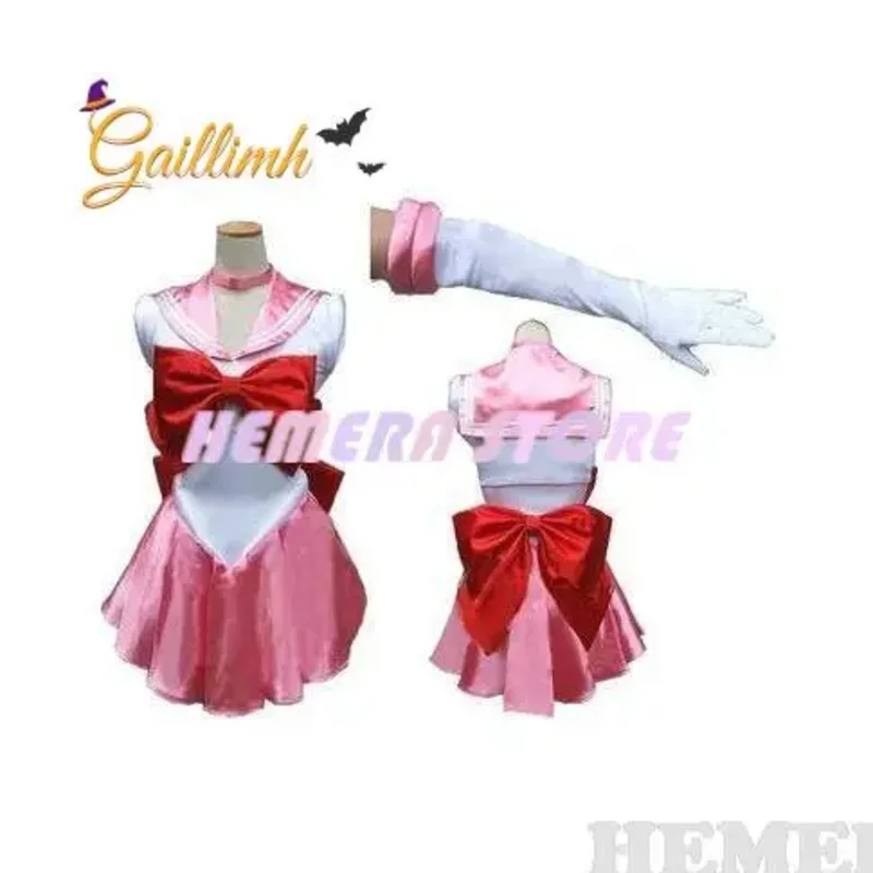 Аниме Косплей Костюм Цукино Усаги Униформа Платье Одежда Желтый Парик Хэллоуин