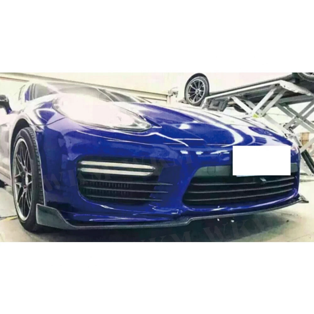 Передний бампер из углеродного волокна, спойлер для Porsche Panamera GTS Turbo S Hatchback, 4-дверный 2014-2017, FRP, подбородок (art.: 3920d076629aa) - 3920d076629aa