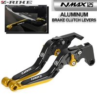 motorcycle aluminum handbrake extendable adjustable foldable brake clutch lever for yamaha nmax125 nmax n max 125 2015 2016 2017