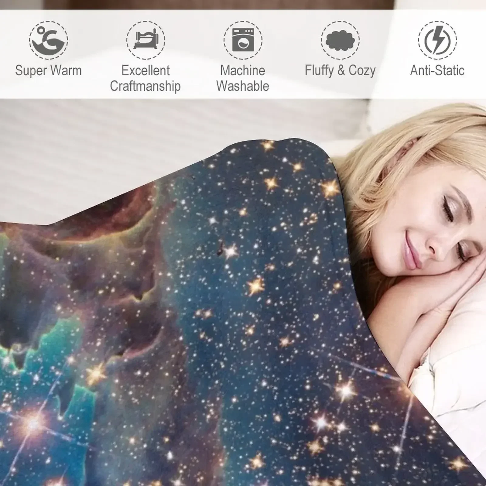 Pillars of Creation-орел Туманность пледы лохматый аниме косплей теплые зимние одеяла