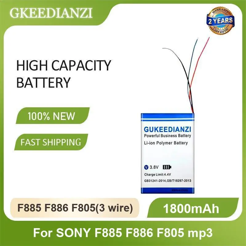 Фото Аккумулятор для SONY F885 F886 F805 NWZ-F885 NW-F886 NW-F887 Ericsson MW1 Ployer P319 aigo E5808 MP3 №3