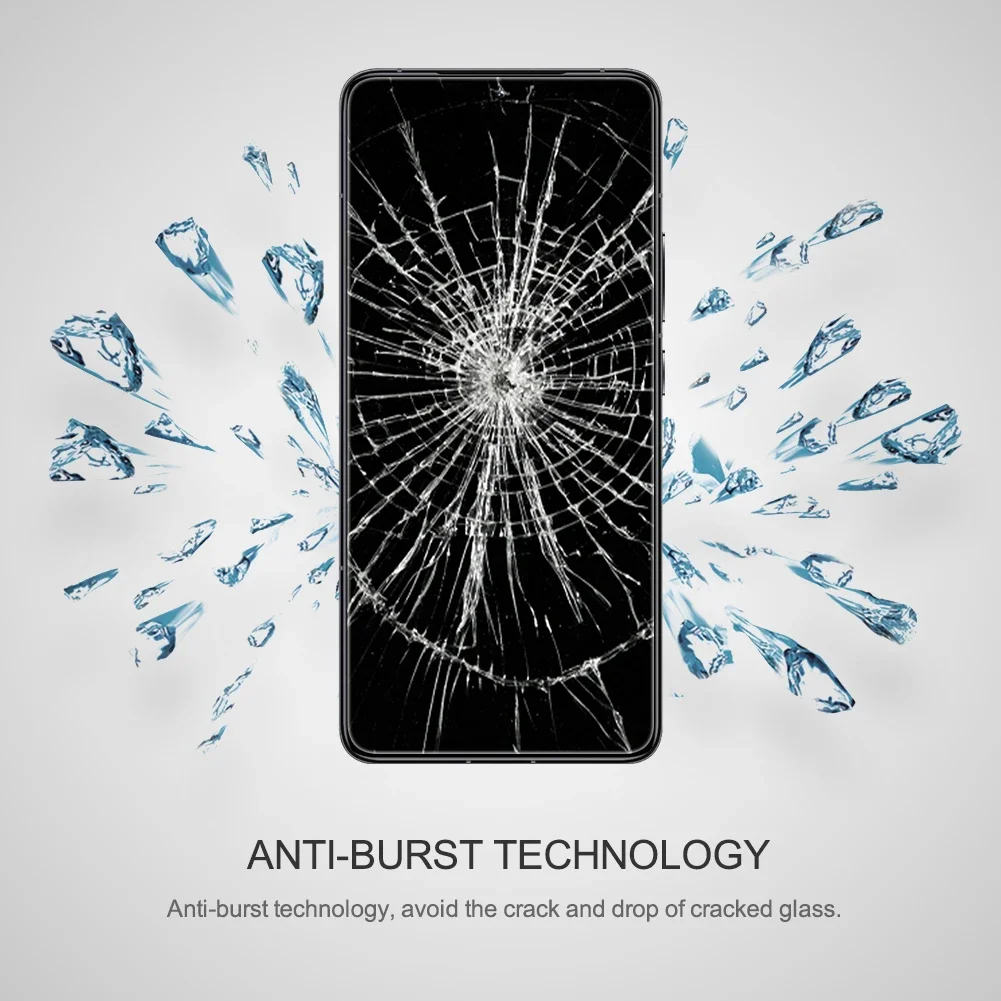 Для Xiaomi Redmi K70 Pro закаленное стекло NILLKIN CP + PRO / H противовзрывная полностью защитная