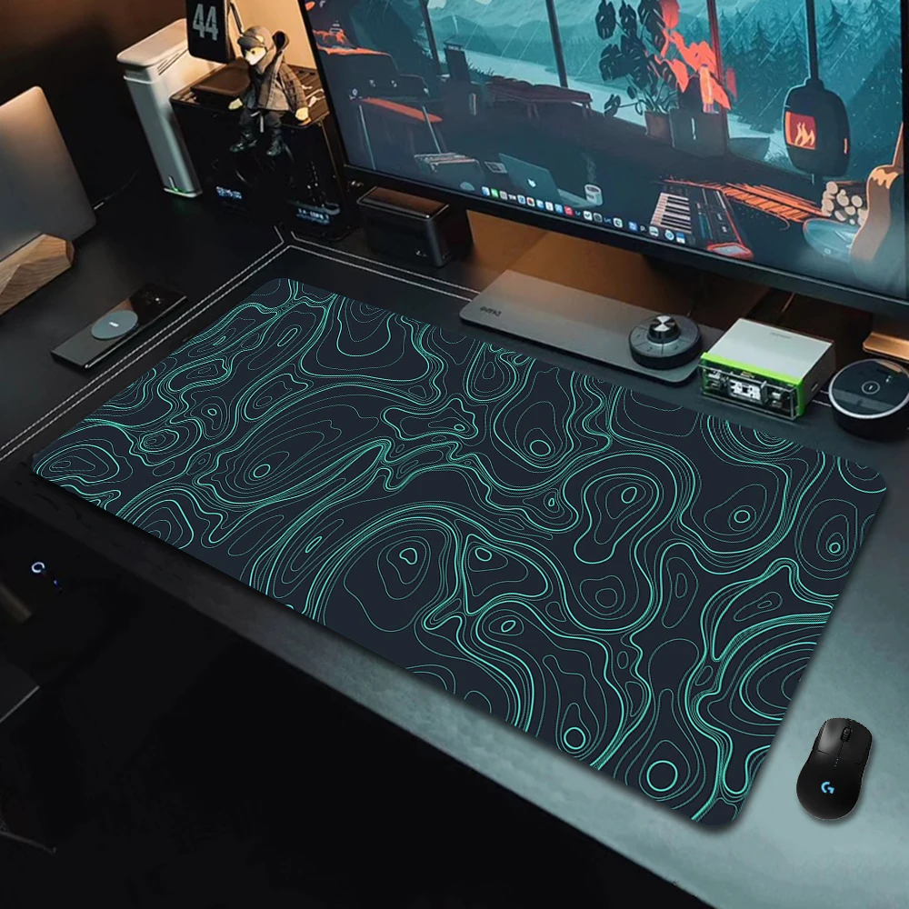 

Large Gaming Mouse Pad XXL Simple Art Big Mouse Mat Gamer Locking Edge Office Computer Mousepad Keyboard Desk Mice Pad 90x40cm