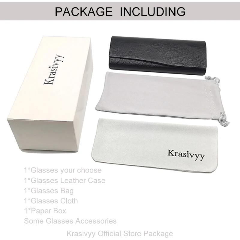 Krasivyy Rimless Glasses Frames Men Titanium Top Quality Ultralight Square Prescription Eyewear Males Korean Optical Eyeglasses