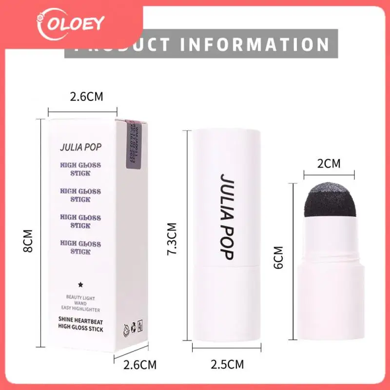 

Алмазная ложная ручка из шелкопряда, водостойкий хайтлайтер, макияж для лица, стойкий мерцающий хайлайтер