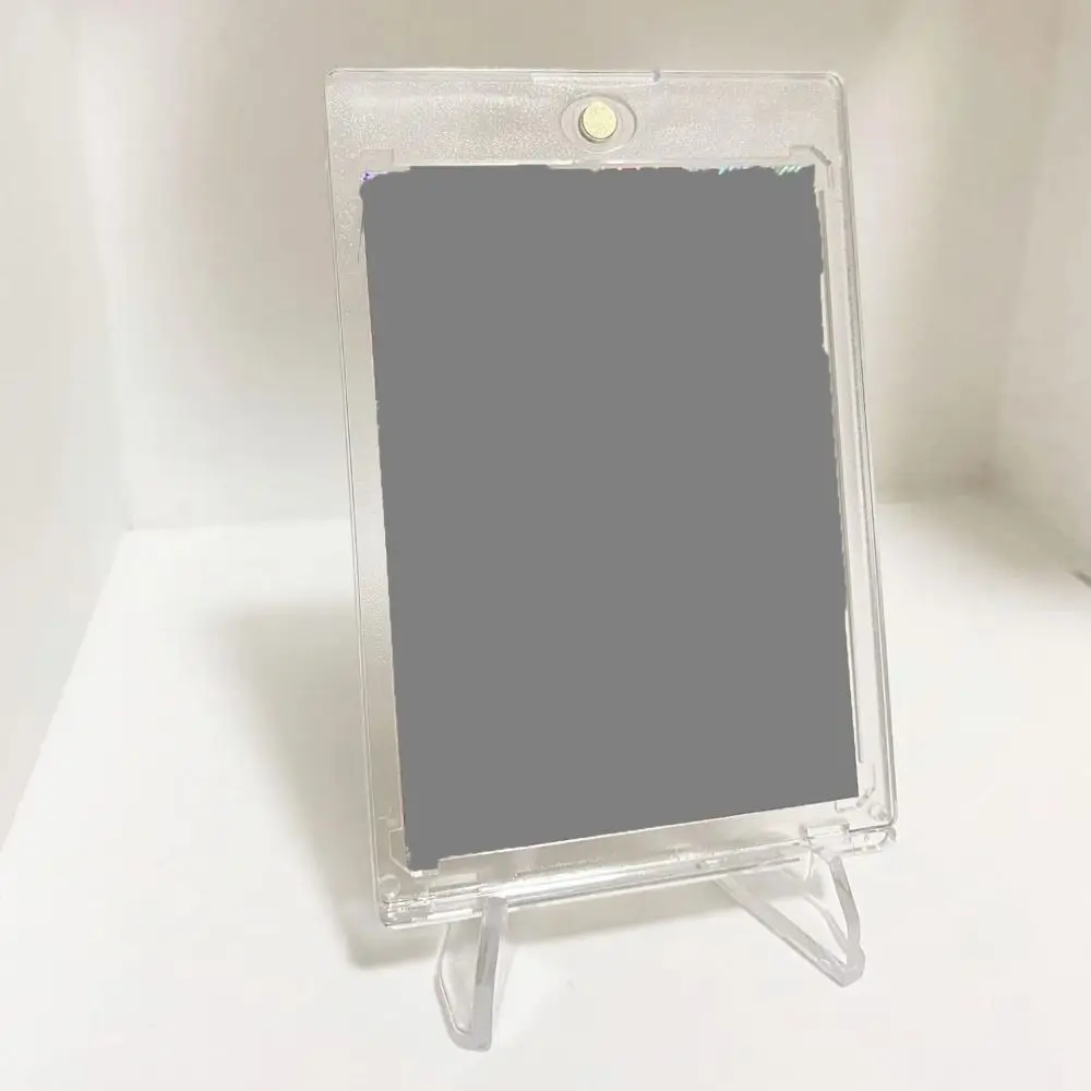 

22 pcs Plastics Easel Stands Display Stands Fashion Transparent Triangle Seat Card Bracket Card Holder Table