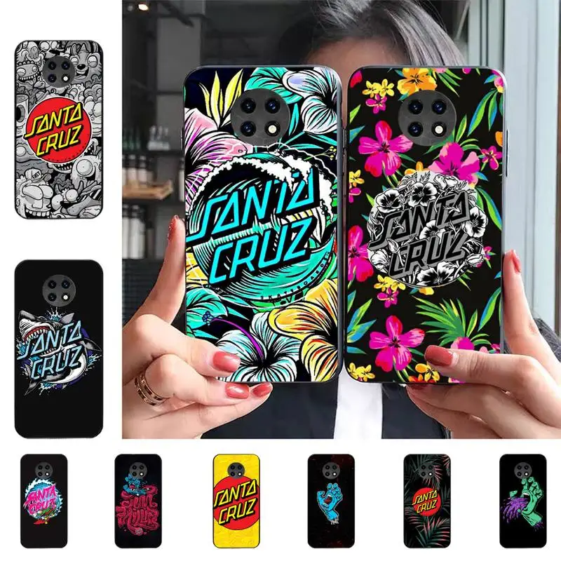 

Santa Cruz Skateboards Art Phone Case for Samsung S20 lite S21 S10 S9 plus for Redmi Note8 9pro for Huawei Y6 cover