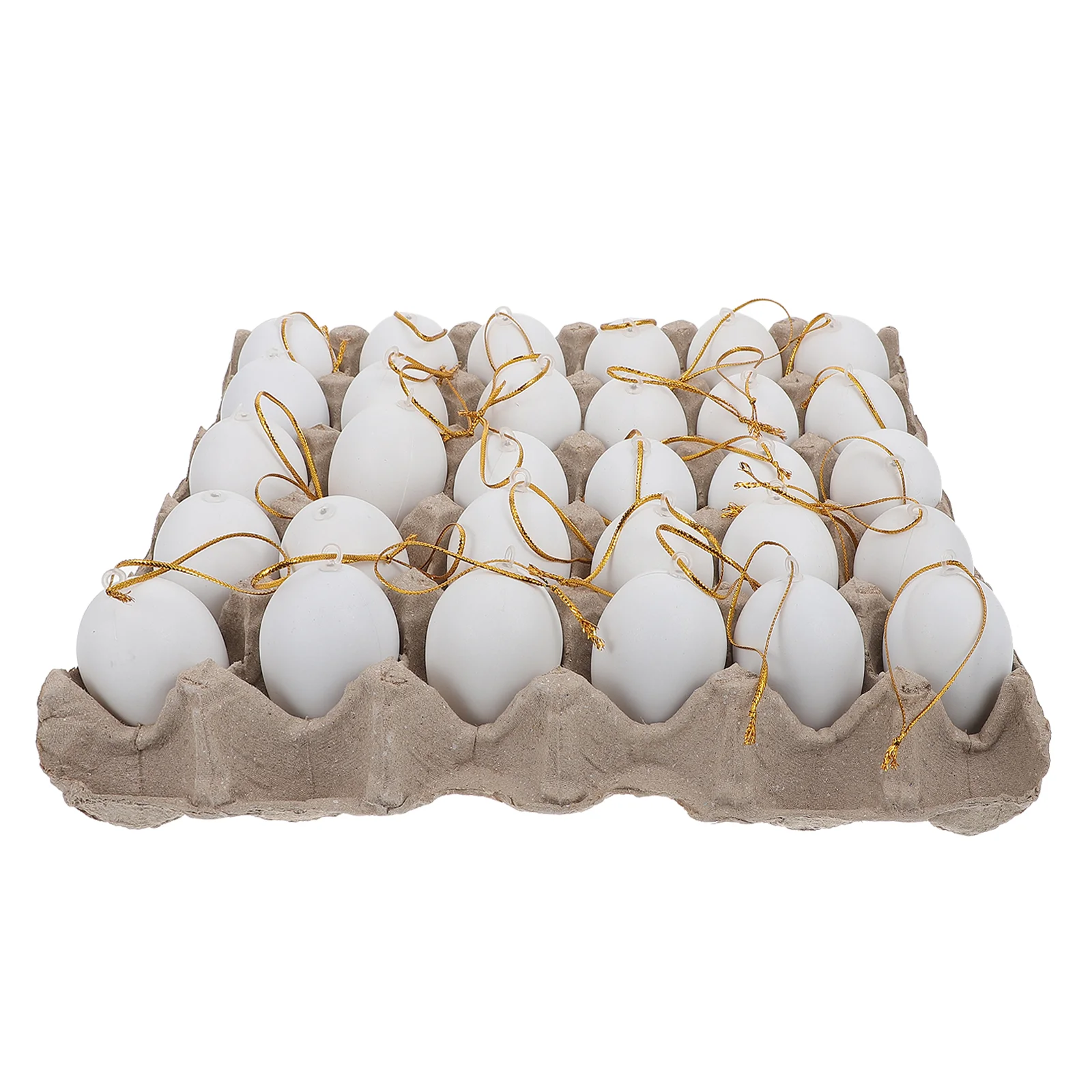 

Eggs Easter Eggfake Chicken Blind Crafts Decor Activityblank Filler Hen Artificial Goodie Basket Surprisewhite